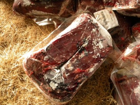 Bir Ton Kaçak Et Gümrüğe Takıldı