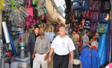 Birecik Kaymakamı Niyazi, esnafı ziyaret etti