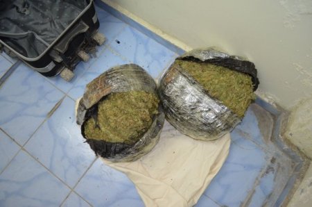 Birecik’te 13 kilogram esrar maddesi ele geçirildi