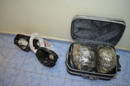 Birecik’te 13 kilogram esrar maddesi ele geçirildi