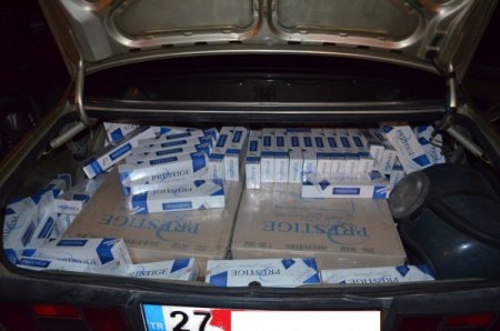 Birecik'te 5 bin paket gümrük kaçağı sigara ele geçirildi