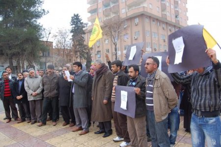 Birecik’te Bdp'liler Yürüyüş Yaptı