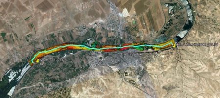 Birecik’te Fırat’ın rotası belirlendi