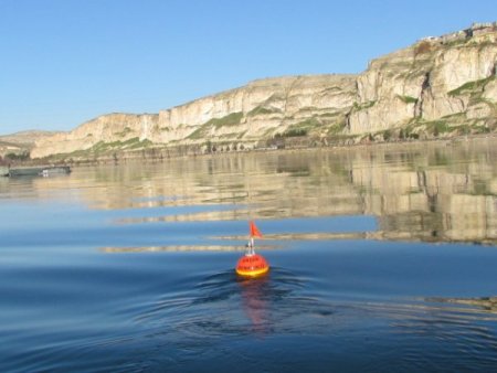 Birecik’te Fırat’ın rotası belirlendi