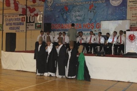 Birecik’te Kutlu Doğum coşkusu