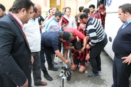 Birinci Amatör Küme final müsabakasında olaylar çıktı