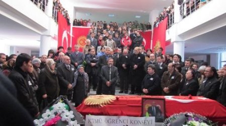 Bişkek'te Hayatını Kaybeden Manas Üniversitesi Rektör Yardımcısı Karahan Göz Yaşlarıyla Uğurlandı