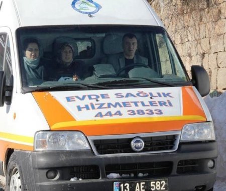 Bitlis'te geçen yıl bin 843 hasta evde bakım hizmetinden faydalandı