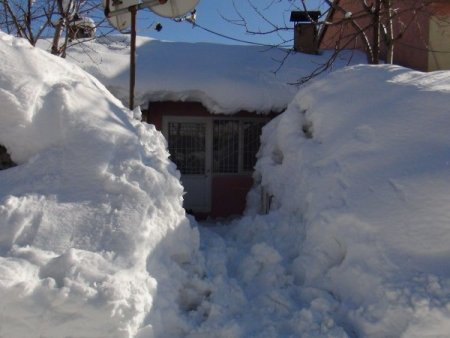 Bitlis’te kar yağışı durdu, karla mücadele hızlandı