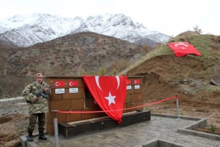 Bitlis'te şehit korucular anısına yaptırılan çeşmenin açılışı yapıldı