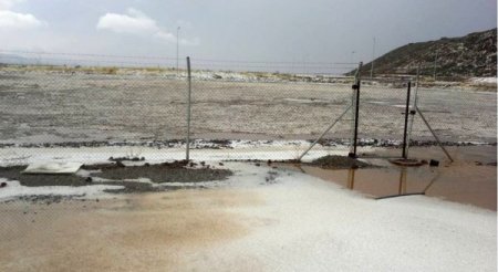Bitlis'te yaşanan sel, katı atık tesisinde hasara yol açtı