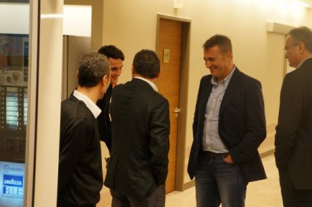 BJK Başkanı Orman, Süleyman Seba'yı ziyaret etti