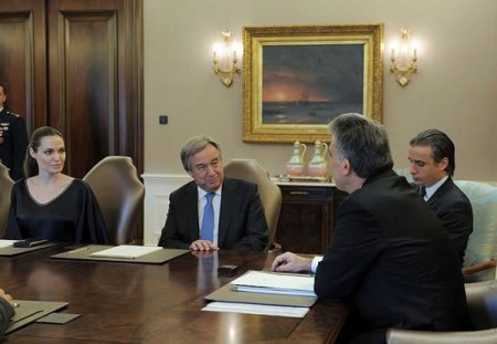 BM Mülteciler Yüksek Komiseri Guterres, Çankaya Köşkü’nde