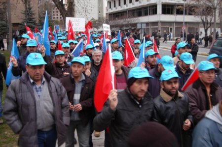 BMC işçileri Uşak’a geldi