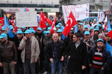 BMC işçileri Uşak’a geldi