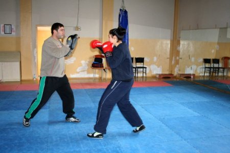 Boksör Pınar Kardağ, Türkiye Şampiyonası'na hazırlanıyor