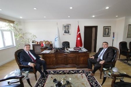 Bölge İdare Mahkemesi Başkanı Güler'den Başkan Cengiz’e veda ziyareti