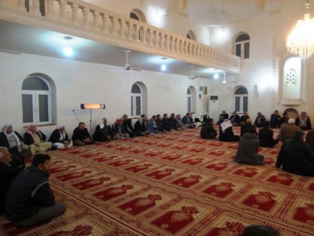 Bölgede barışı için 3 dilde mevlit okundu