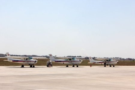 Bölgenin ilk pilot yetiştirecek akademisi faaliyete başladı