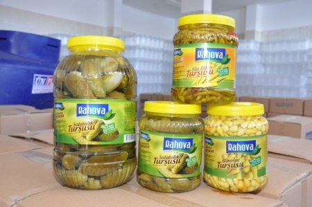 Bölgenin ilk turşu fabrikası Rahova, bu yıl 100 ton üretim hedefliyor