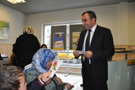 Bolu PTT'den tebrik kartı kampanyası