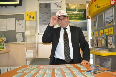 Bolu PTT'den tebrik kartı kampanyası