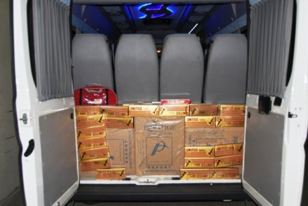 Bolu'da 20 bin paket kaçak sigara ele geçirildi