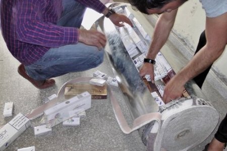 Bolu'da 3 bin paket kaçak sigara ele geçirildi