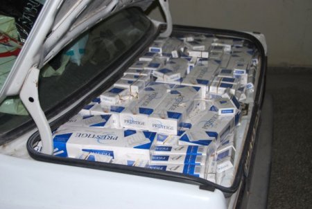 Bolu'da 6 bin paket kaçak sigara ele geçirildi