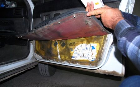 Bolu'da 6 bin paket kaçak sigara ele geçirildi