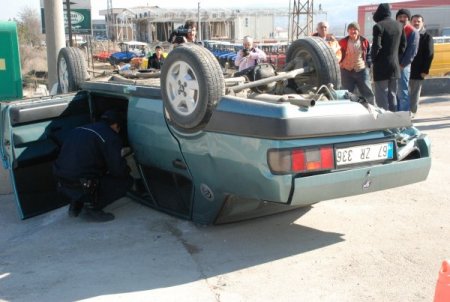 Bolu’da Trafik Kazası: 2 Yaralı