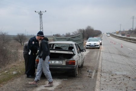 Bolu’da Trafik Kazası: 2 Yaralı