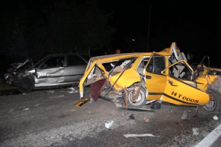 Bolu'da zincirleme kaza: 3 yaralı