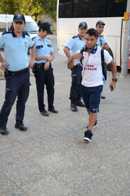 Bordo mavili ekip Gaziantep’e geldi