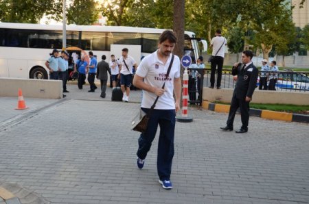 Bordo mavili ekip Gaziantep’e geldi