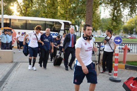 Bordo mavili ekip Gaziantep’e geldi