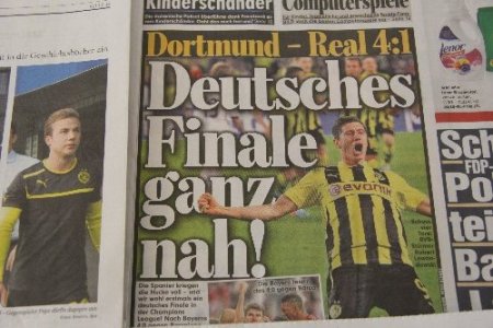 Borusia Dortmund'un galibiyeti Alman basınında