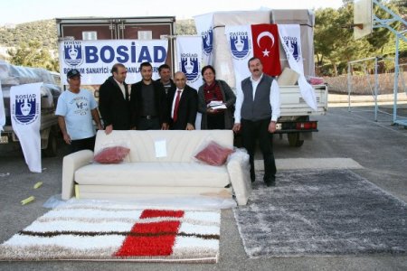 Bosiad’dan Sel Mağdurlarına Yardım