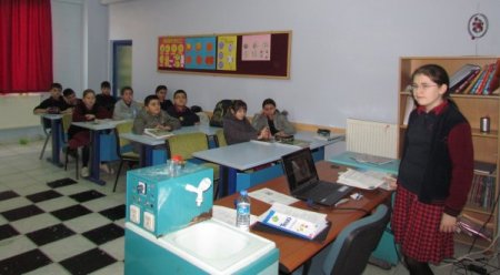 Boyabat Yıldız Koleji’nde öğrenciler sınıfları teslim aldı