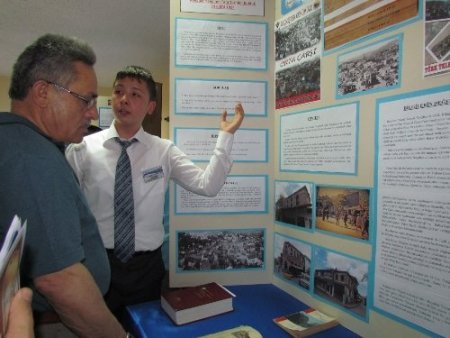 Boyabat’ta liselilerin bilim sergisine yoğun ilgi