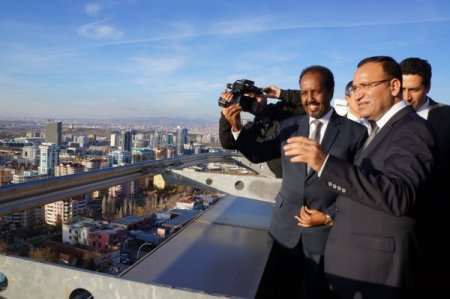 Bozdağ, Somali Federal Cumhuriyeti Cumhurbaşkanı Mahmud ile görüştü