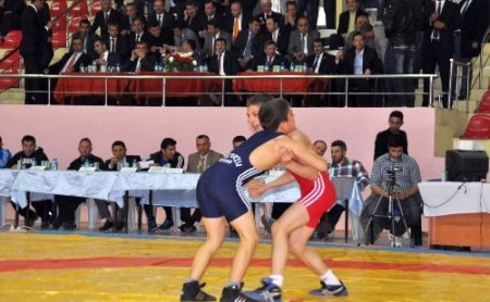 Bozdağ, Türkiye Yıldızlar Grekoromen Güreş Şampiyonasını izledi