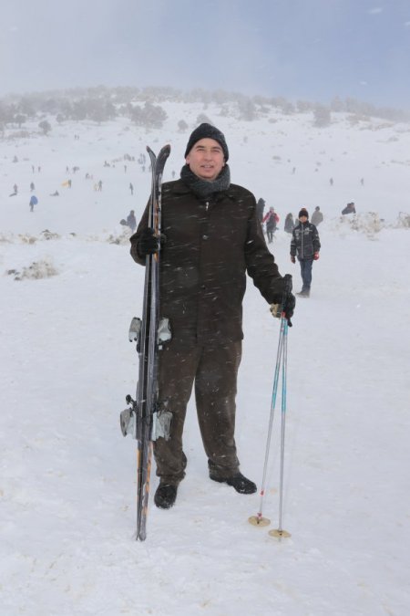 Bozdağ Kar Şenliği’nde protokol üyeleri çocuklar gibi eğlendi