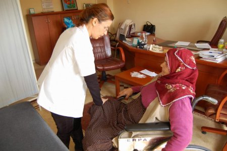 Bozok Üniversitesi Hastanesi'nden yaşlı ve engellilere sağlık taraması
