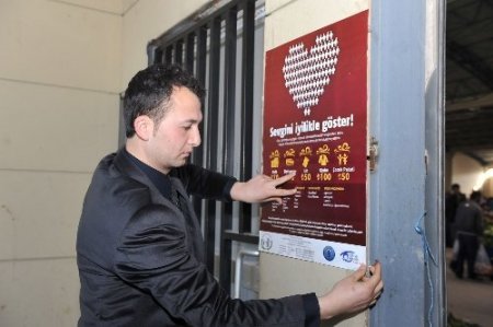 Bözüyük'te Suriyeli mülteciler için yardım kampanyası