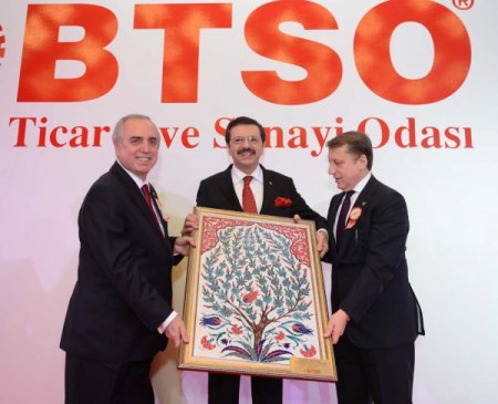 BTSO, Ekonomiye Değer Katanları ödüllendirdi