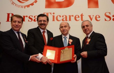 BTSO, Ekonomiye Değer Katanları ödüllendirdi