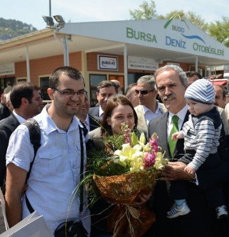 BUDO’nun 100 bininci yolcu sevinci