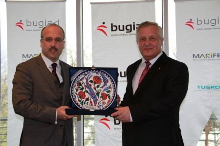 BUGİAD, Rus ve Sırp iş adamlarını, 'Dünya Ticaret Köprüsü'nde buluşturdu