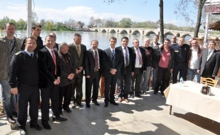 Bulgar polisinden Edirneli meslektaşlarına dostluk ziyareti